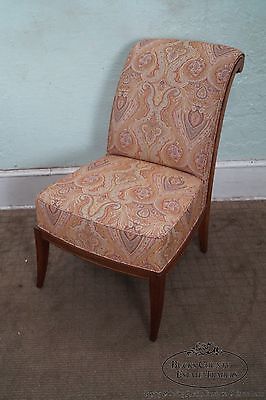 Quality Pair of Slipper Chairs w/ Ralph Lauren Upholstery