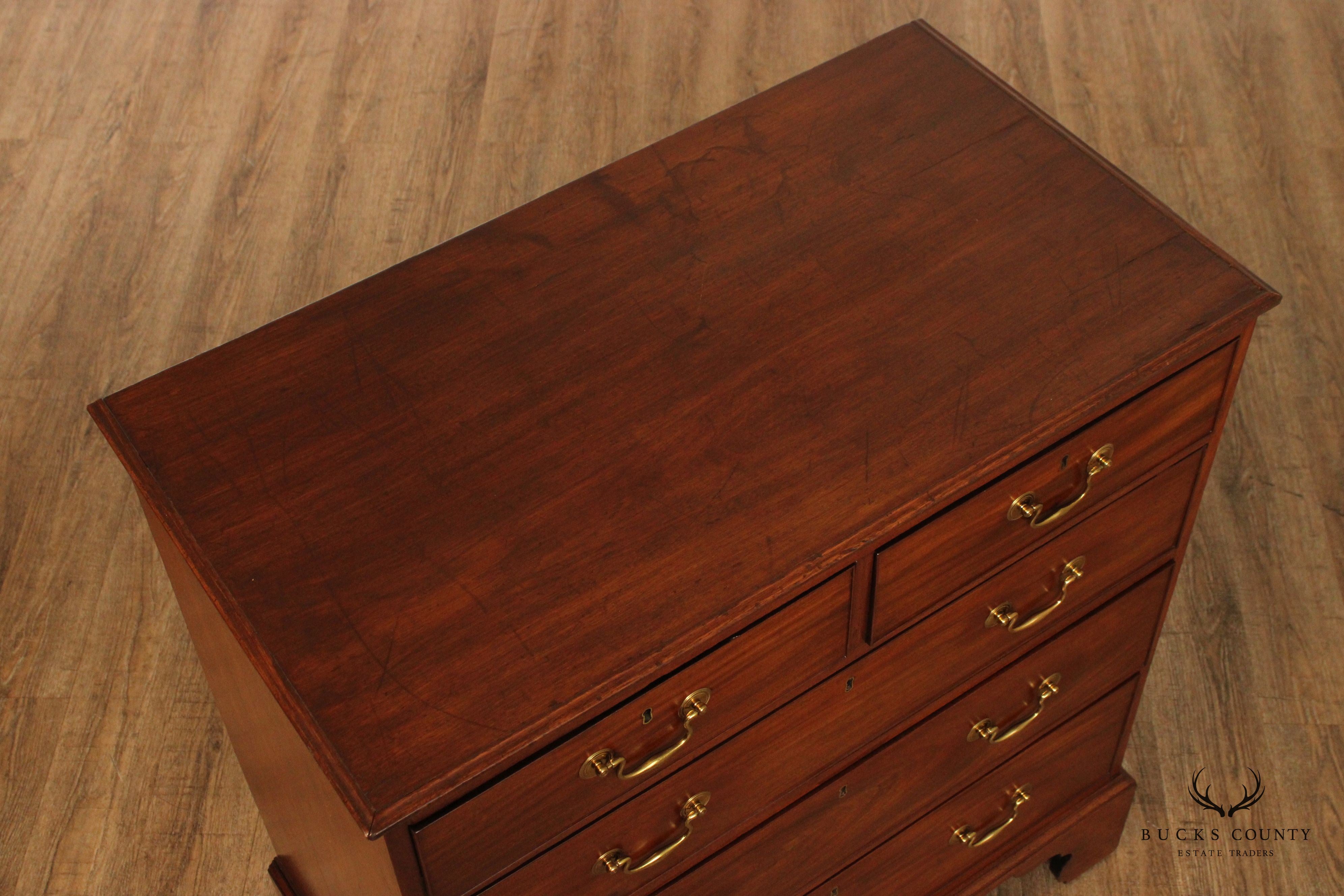 English Chippendale Mahogany Chest of Drawers