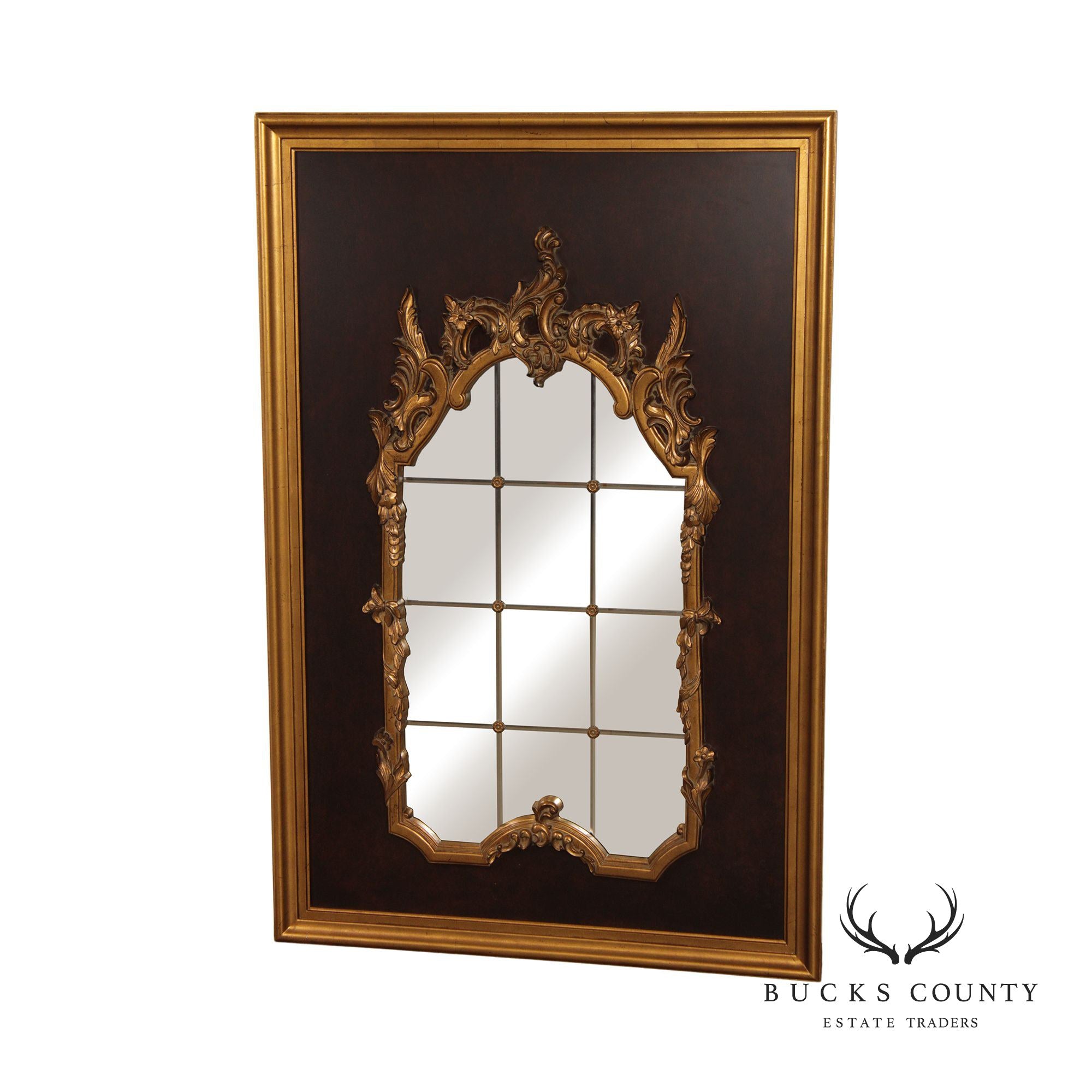 Bassett Rococo Style Giltwood Wall Mirror