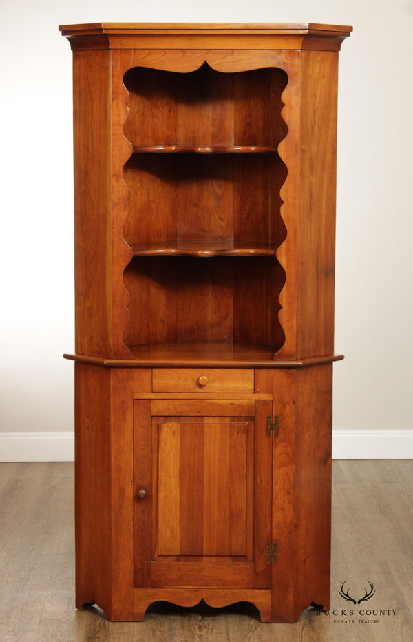 L. & J.G. Stickley Vintage Cherry Corner Cabinet