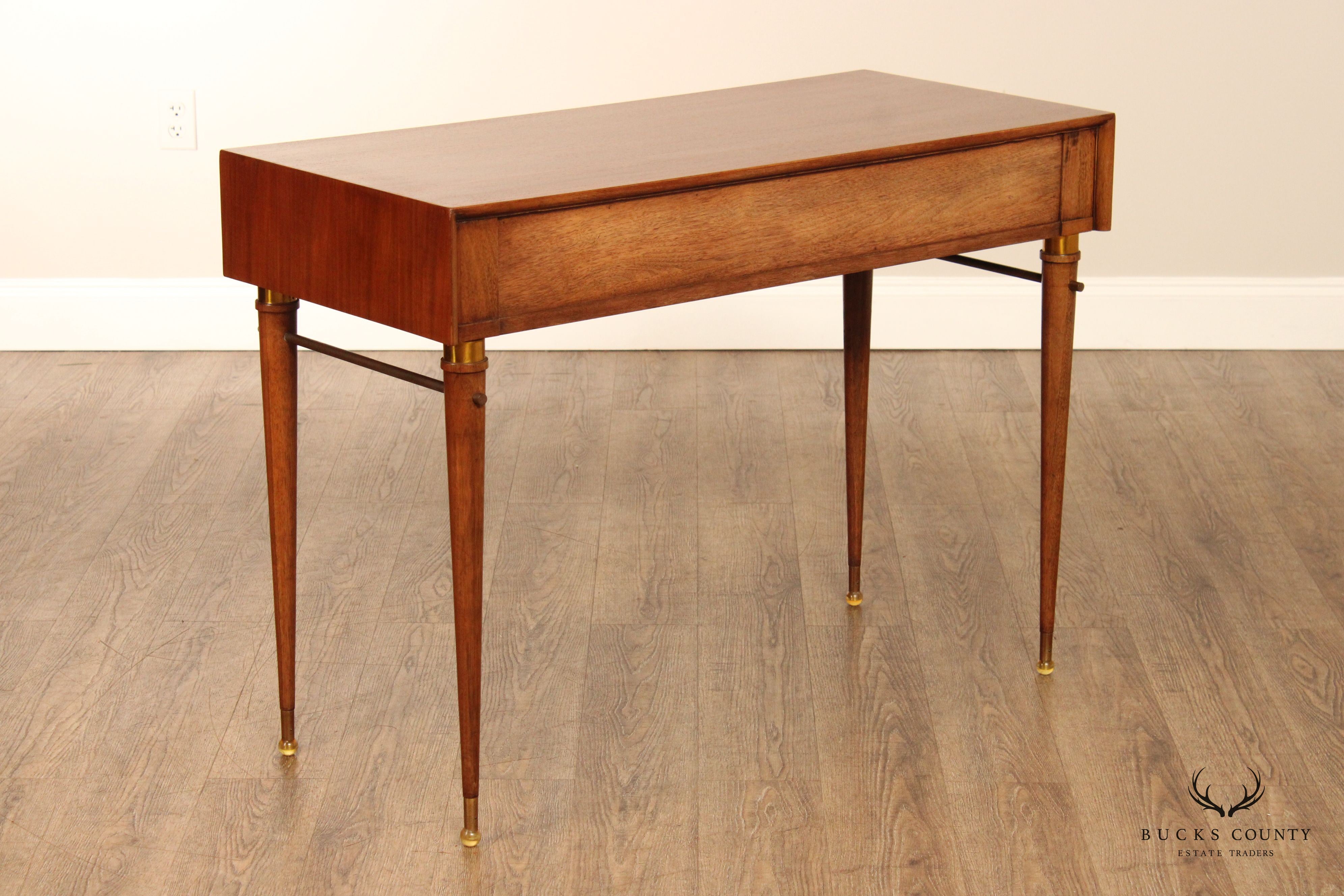 Mid Century Modern Walnut Writing Desk