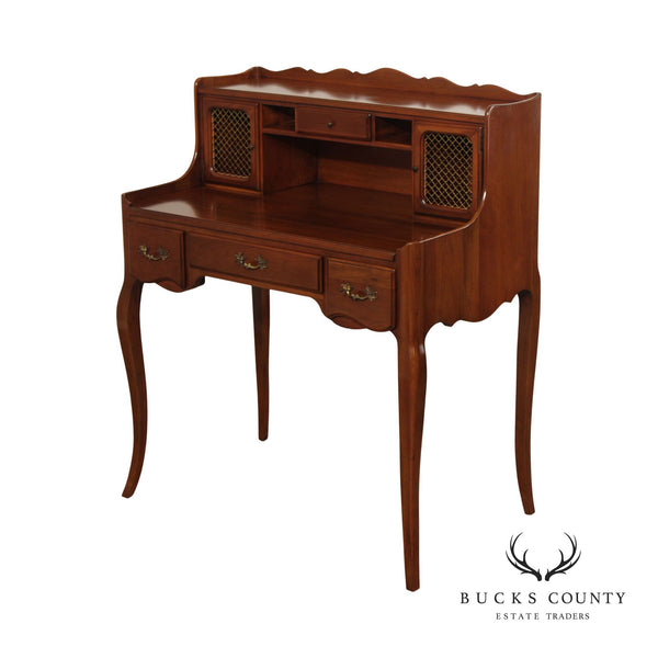 French Country Style Vintage Cherry Writing Desk