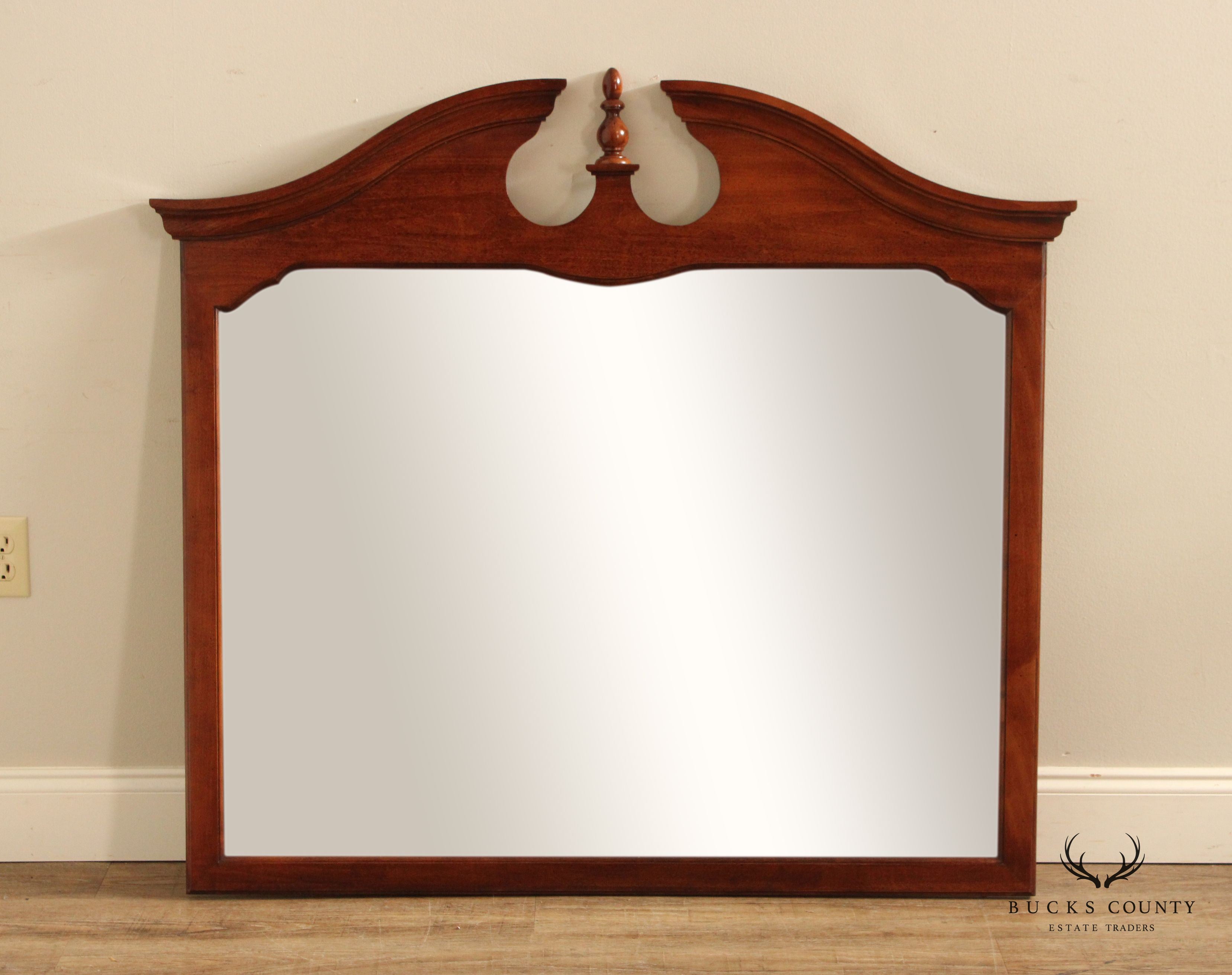 Thomasville Federal Style Cherry Wall Mirror