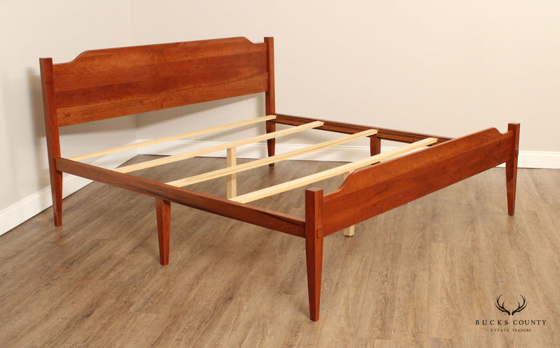 Shaker Style Custom Quality Cherry King Size Bed