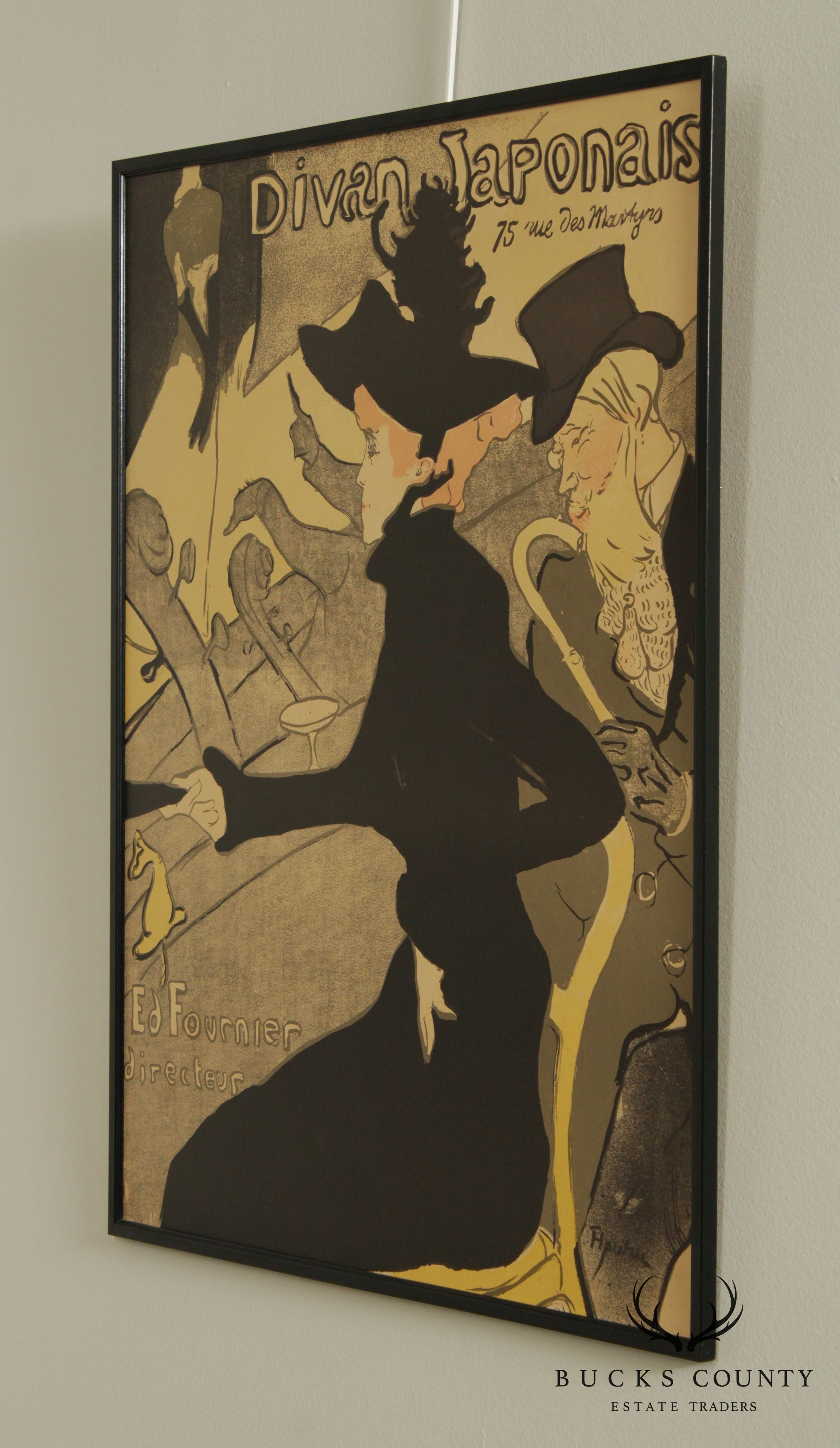 Henri De Toulouse-Lautrec Divan Japonais Fine Art Print