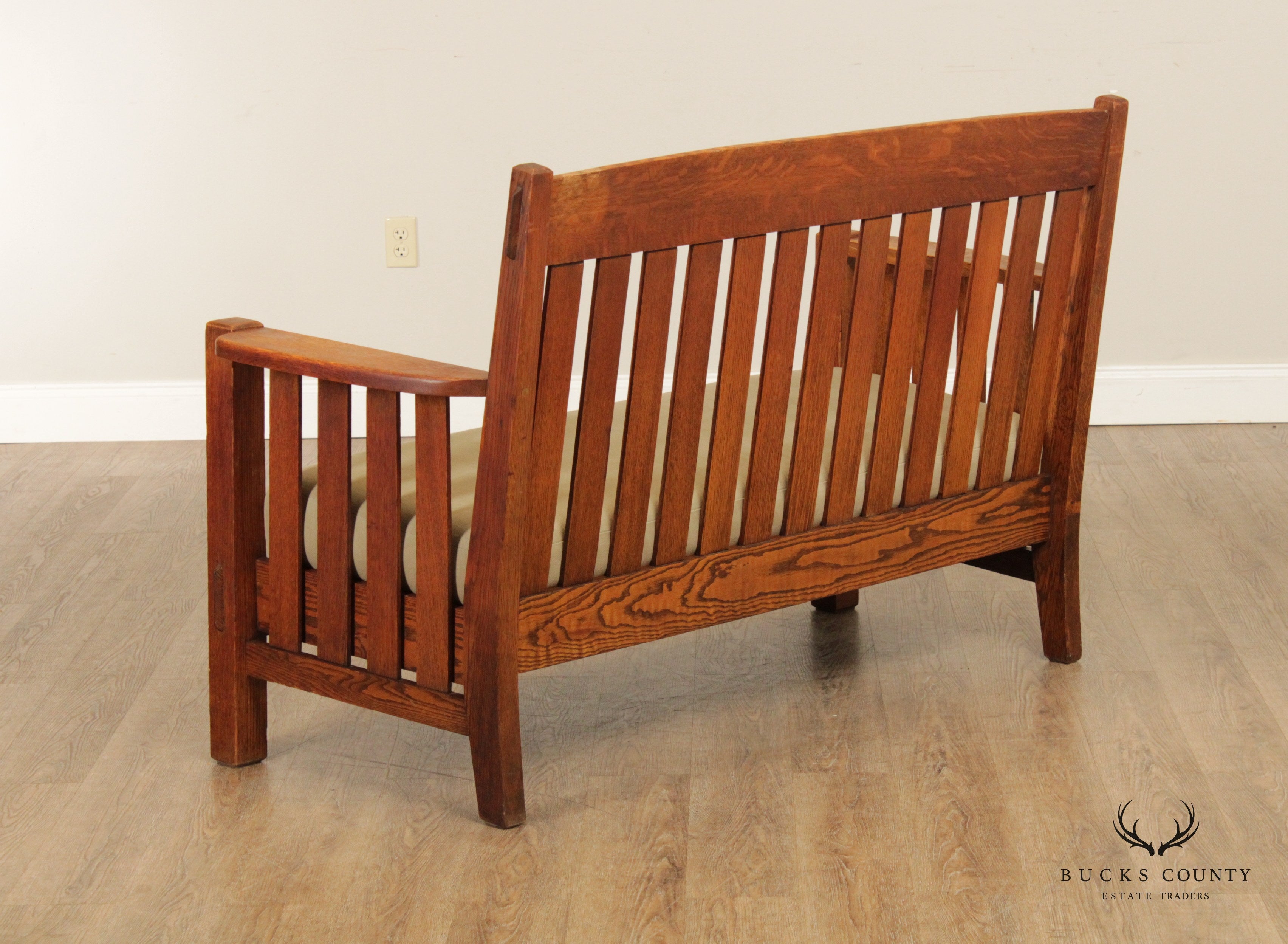 Harden Arts & Crafts Oak Settle