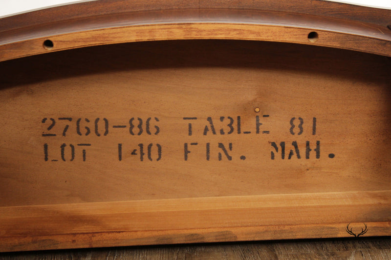 Hepplewhite Style Mahogany Inlay Console Table