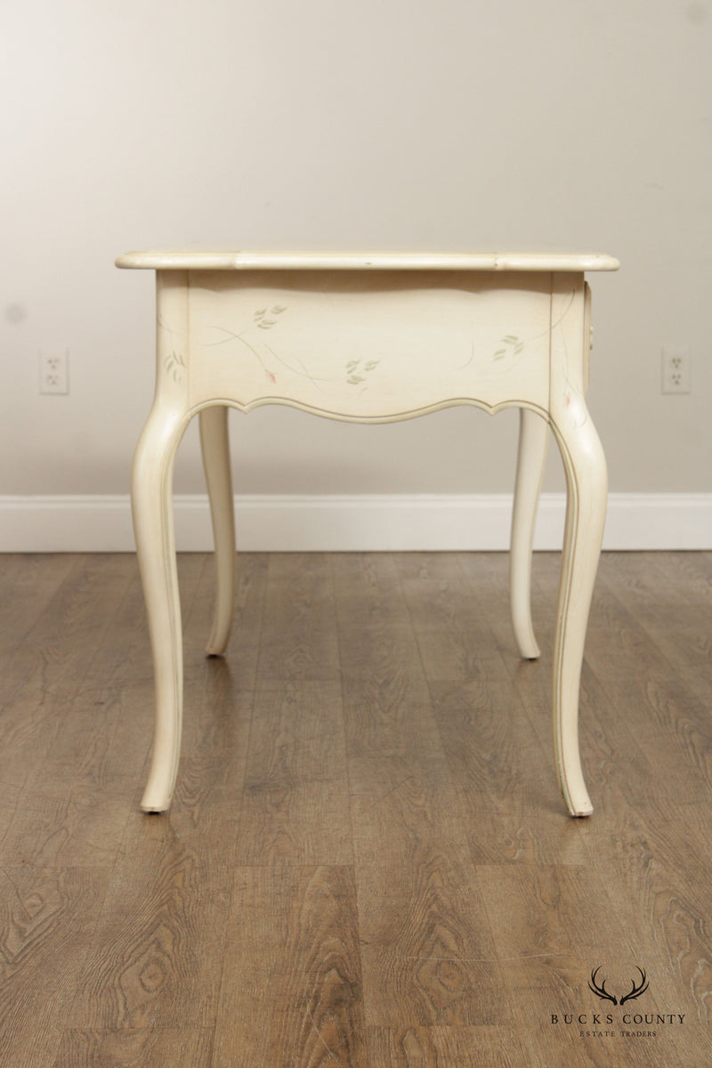 ETHAN ALLEN FRENCH COUNTRY STYLE PAINTED WRITING DESK