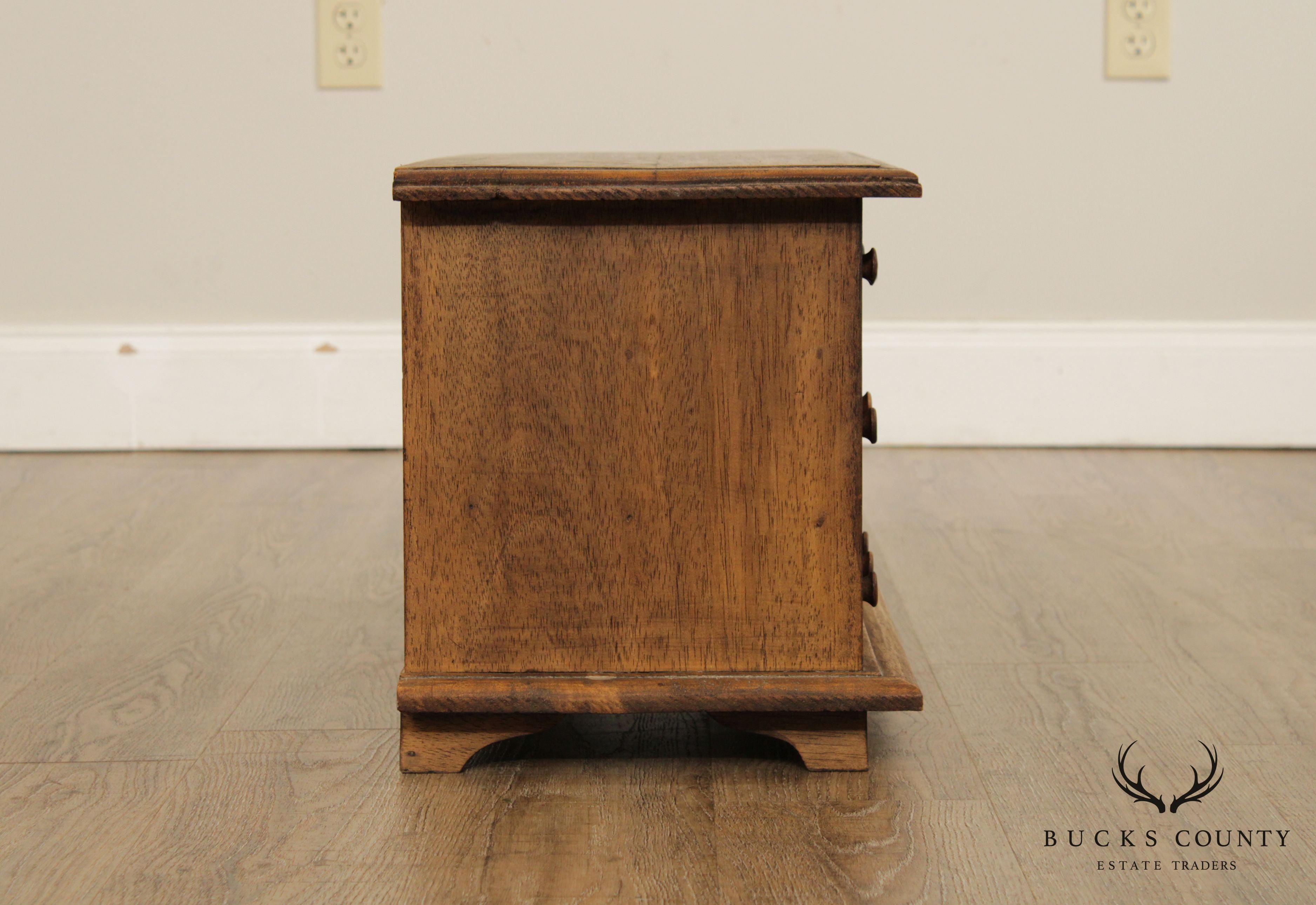 Vintage 18 Drawer Hardwood Apothecary Chest