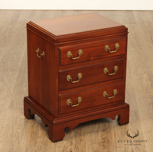 Link-Taylor Georgian Style Mahogany Chair Side Accent Chest