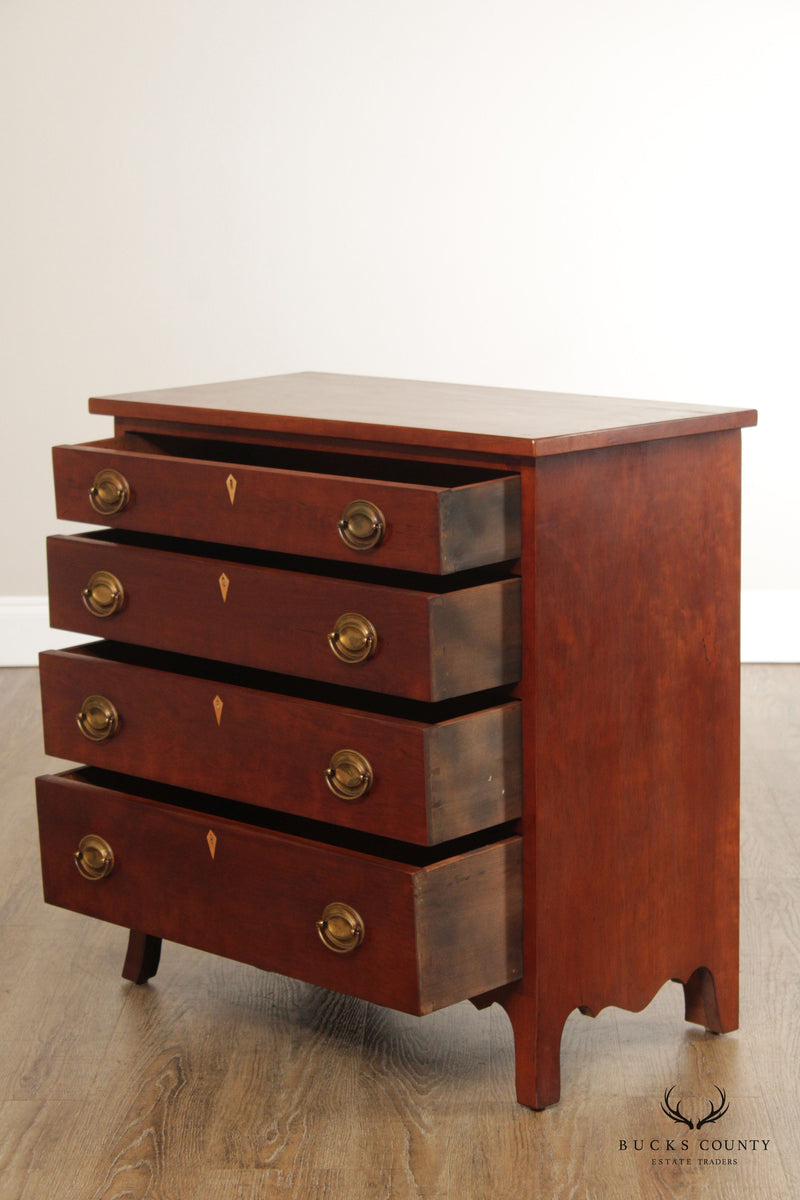 Federal Style Vintage Cherry Chest of Drawers