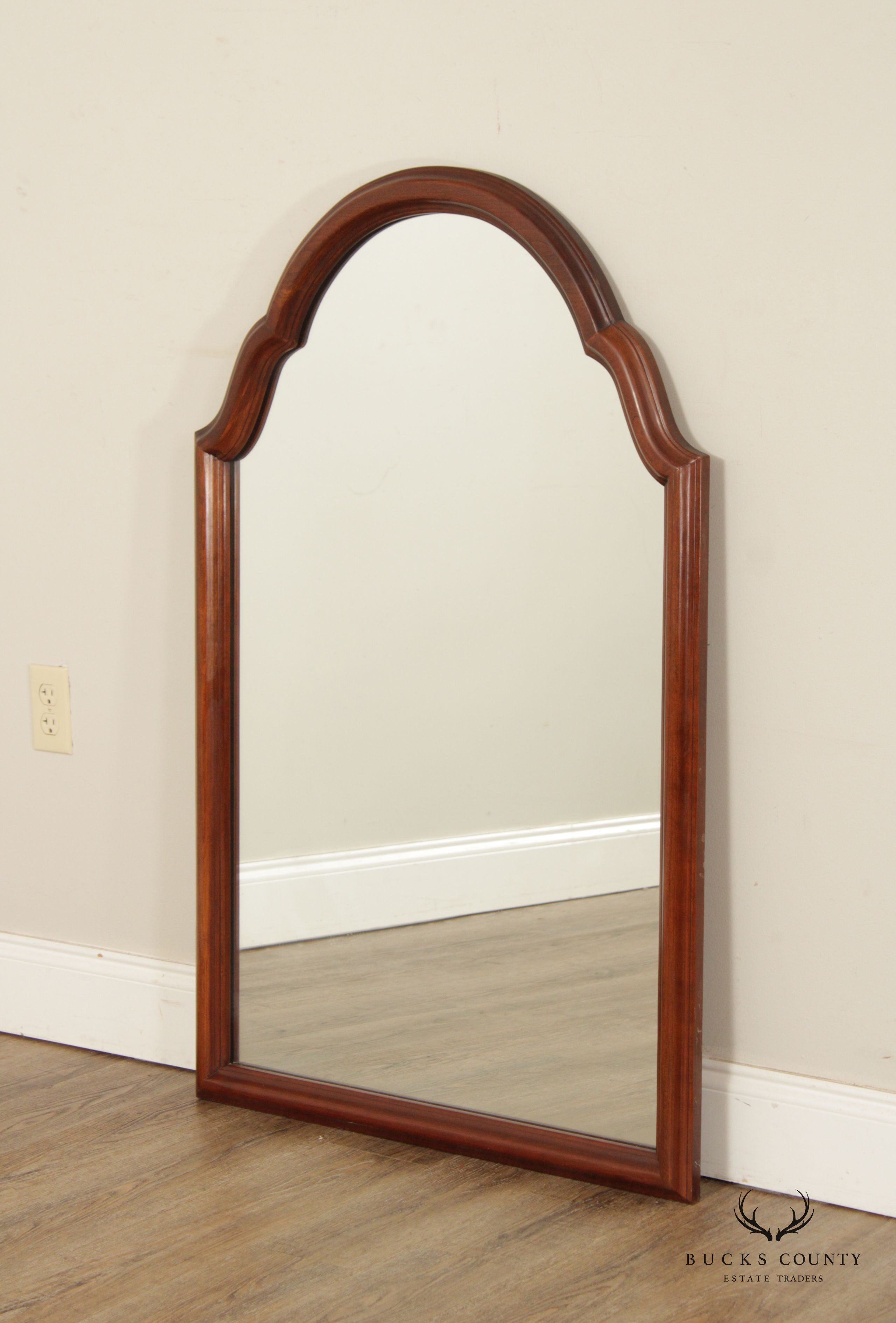 Queen Anne Style Cherry Wall Mirror