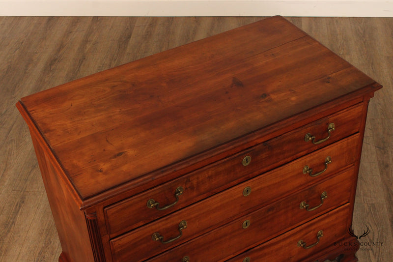 Antique Chippendale Cherry Chest of Drawers