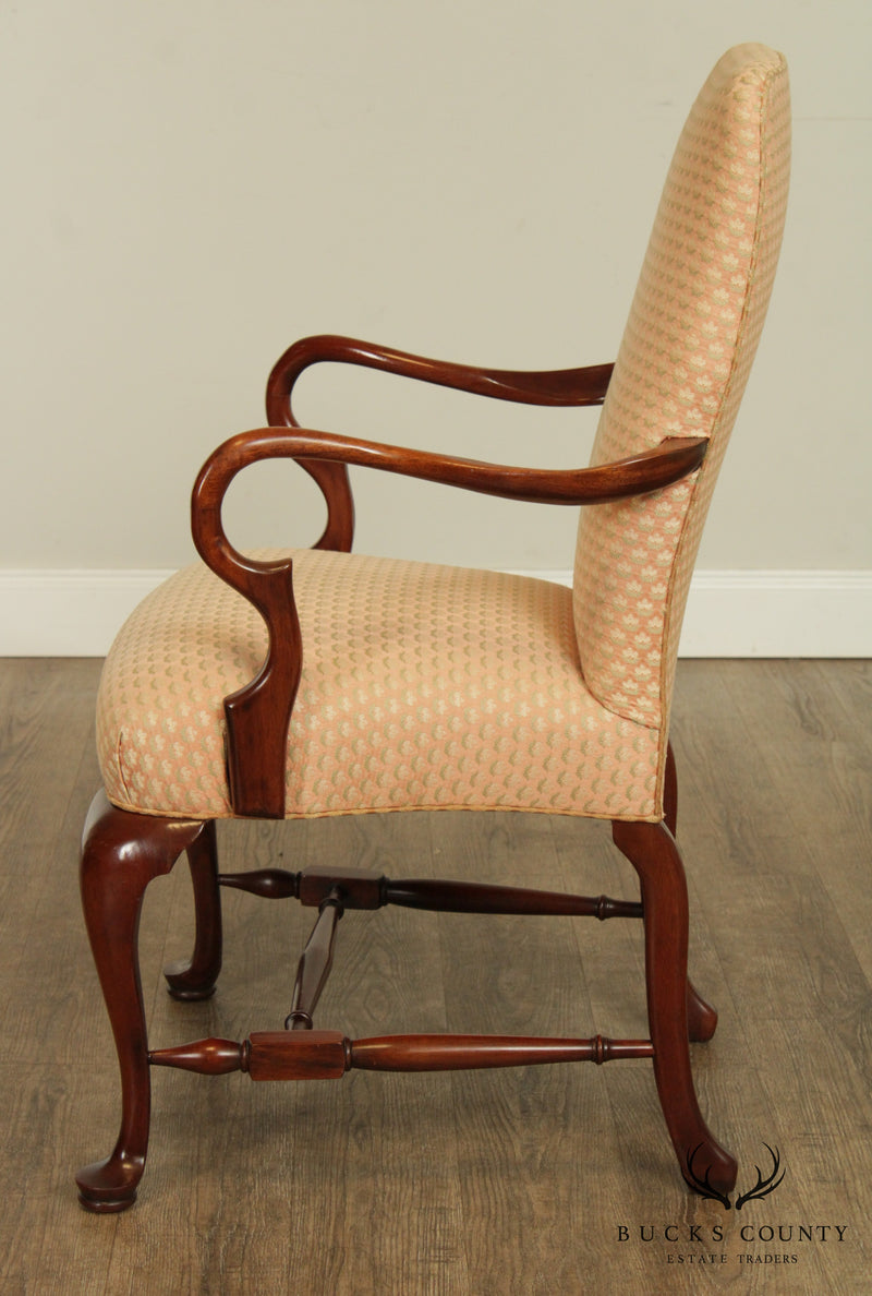 Southwood Mahogany Queen Anne Style Armchair