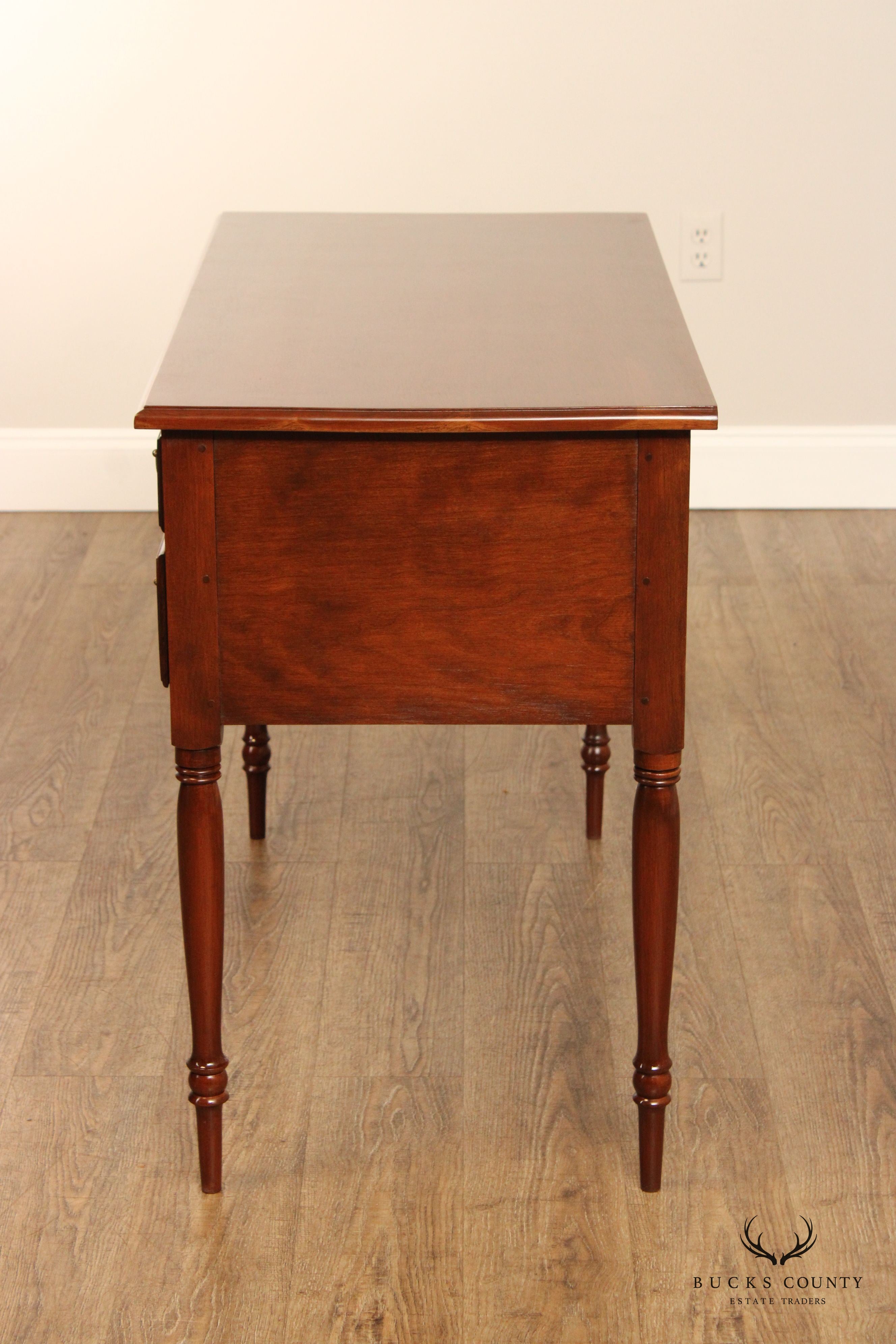 Sheraton Style Custom Quality Cherry Writing Desk