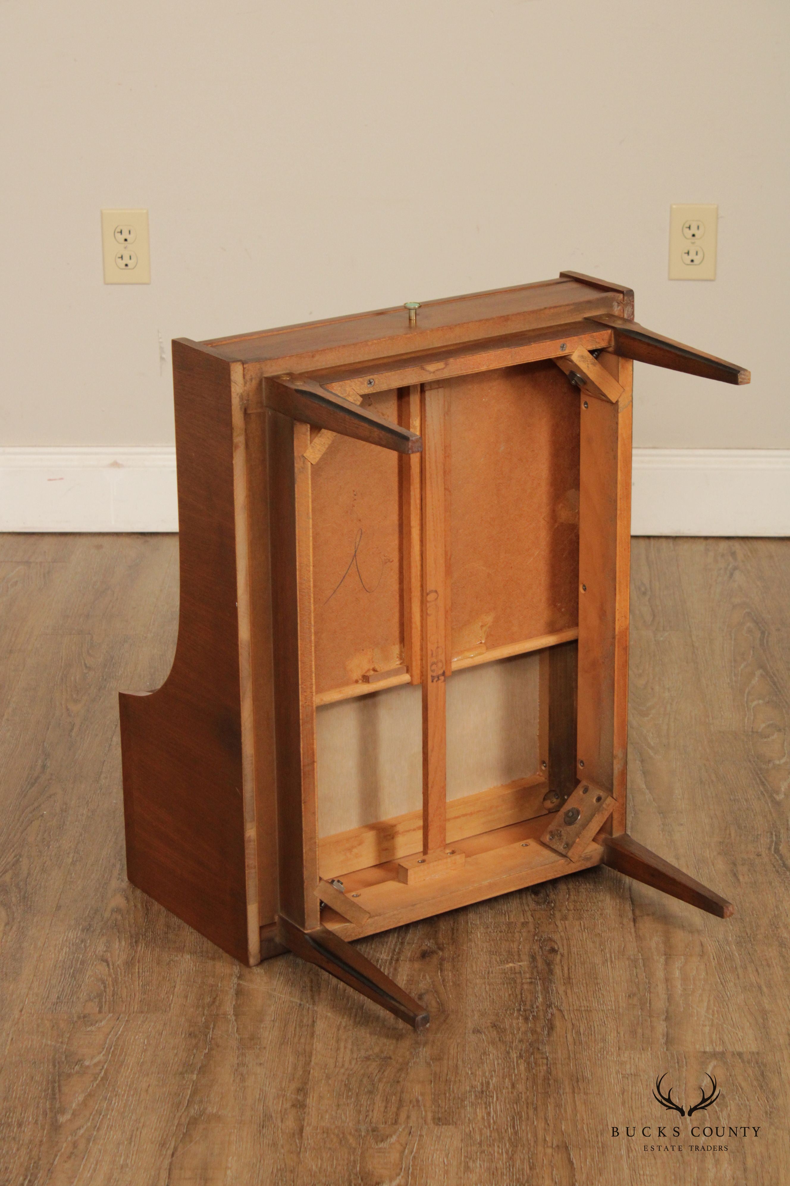 Mid Century Modern Walnut Side Table