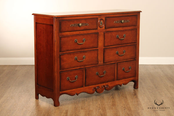 Hickory White French Country Style Cherry 'Chateau'  Chest of Drawers
