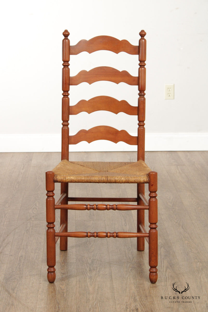 Tell City Vintage Rush Seat Ladderback Dining Chair