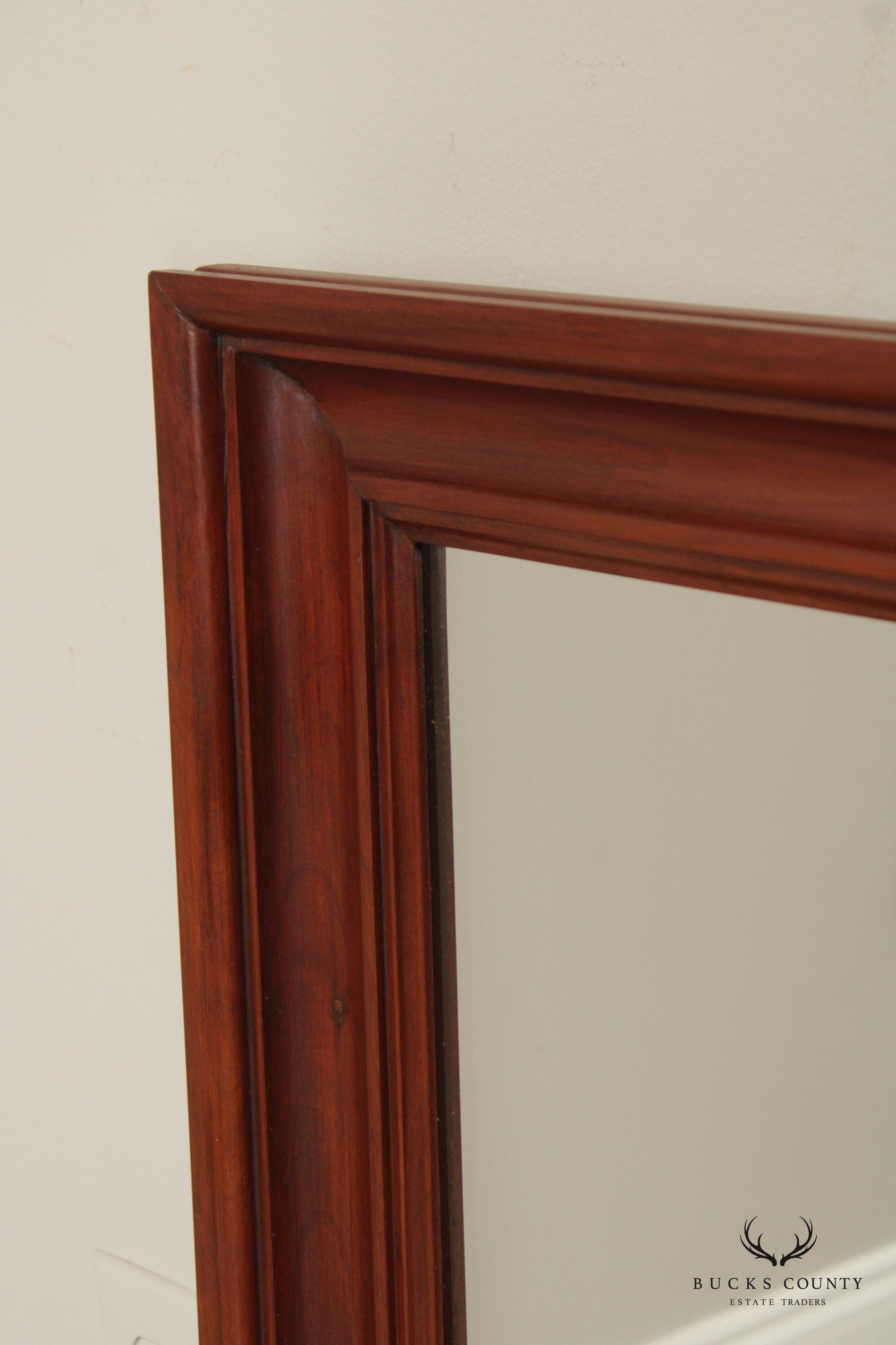 Henkel Harris Traditional Carved Cherry Wall Mirror