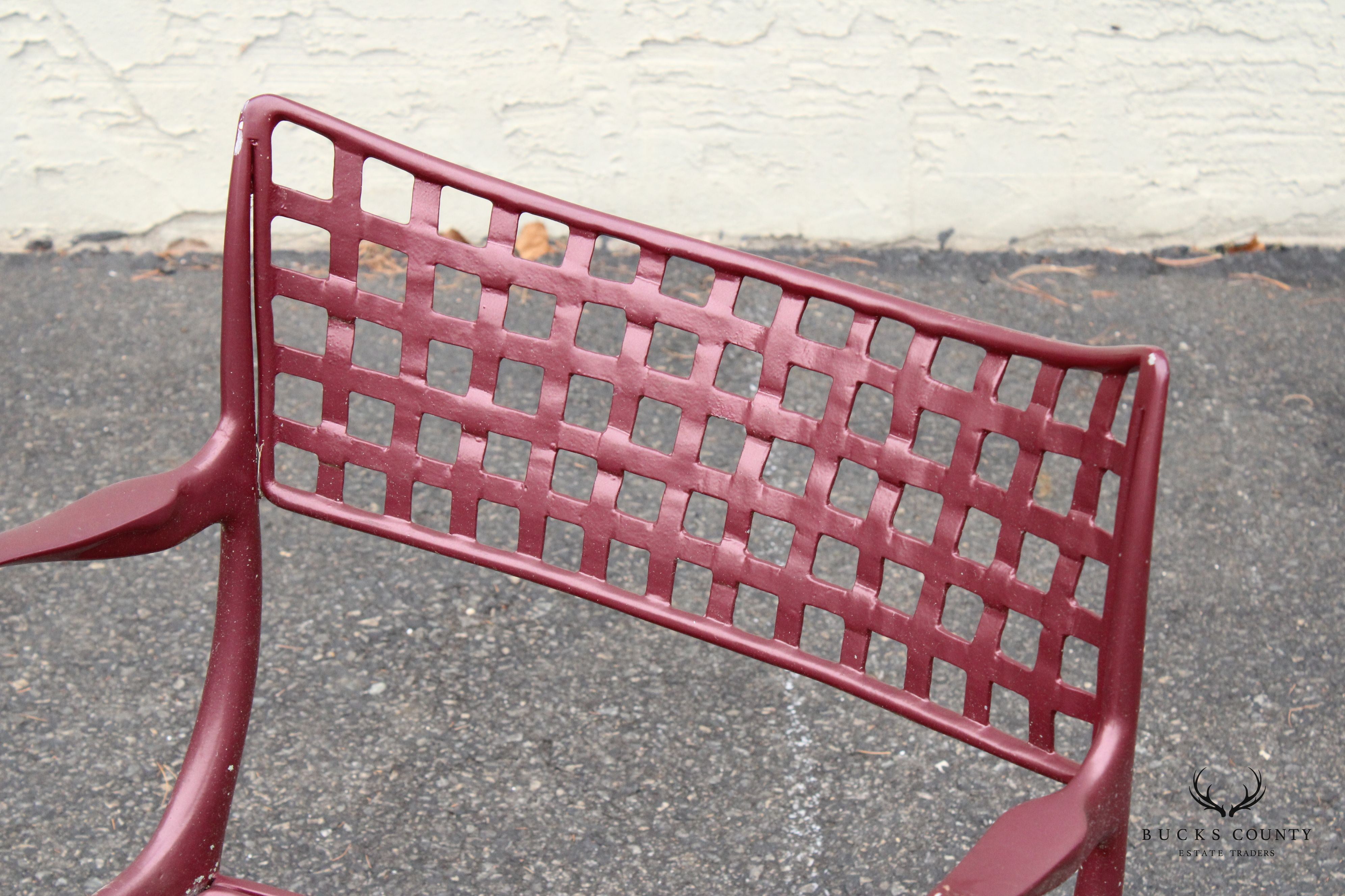 Brown Jordan Mid Century Modern Style Pair of 'Gazelle' Patio Lounge Chairs