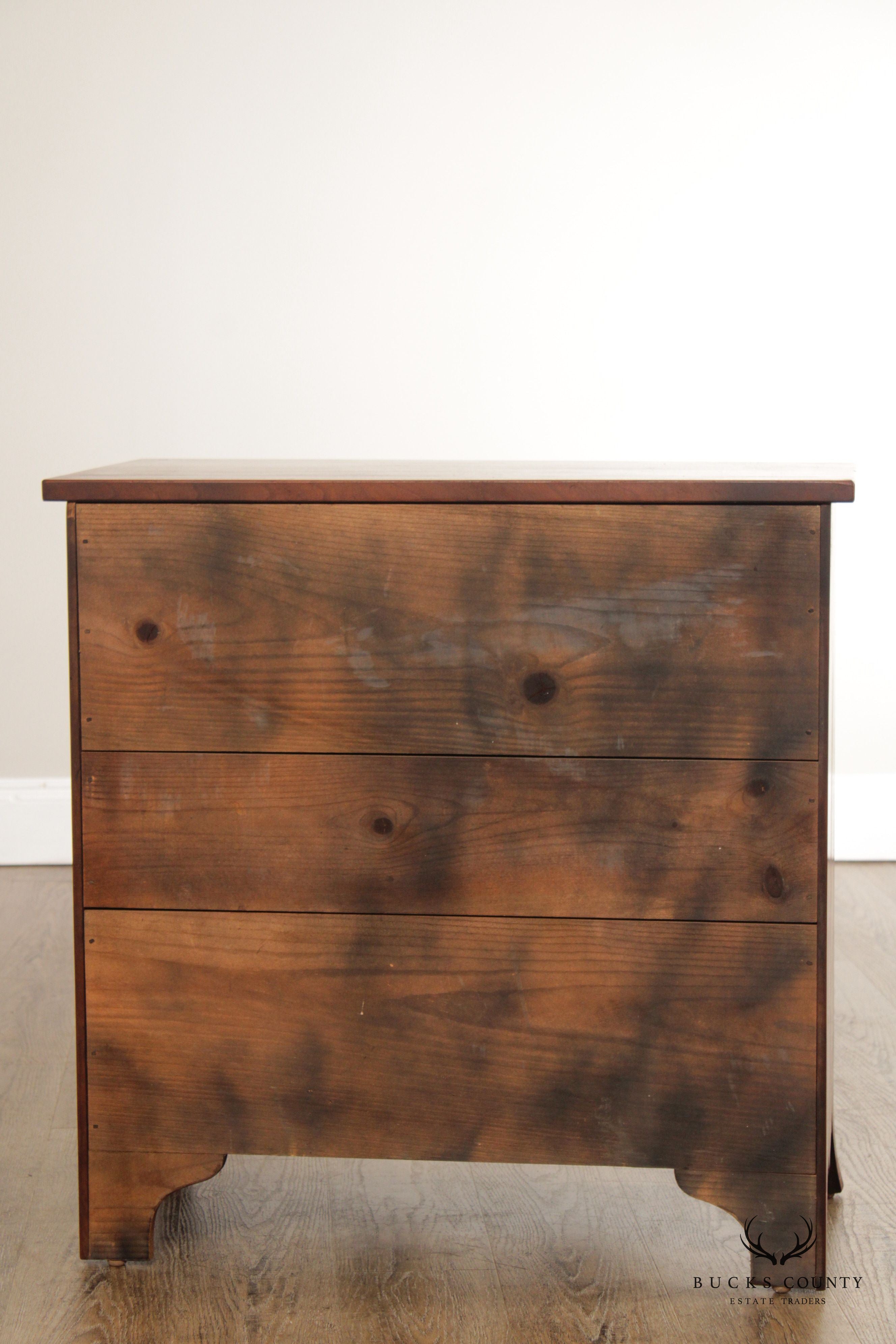 Federal Style Vintage Cherry Chest of Drawers