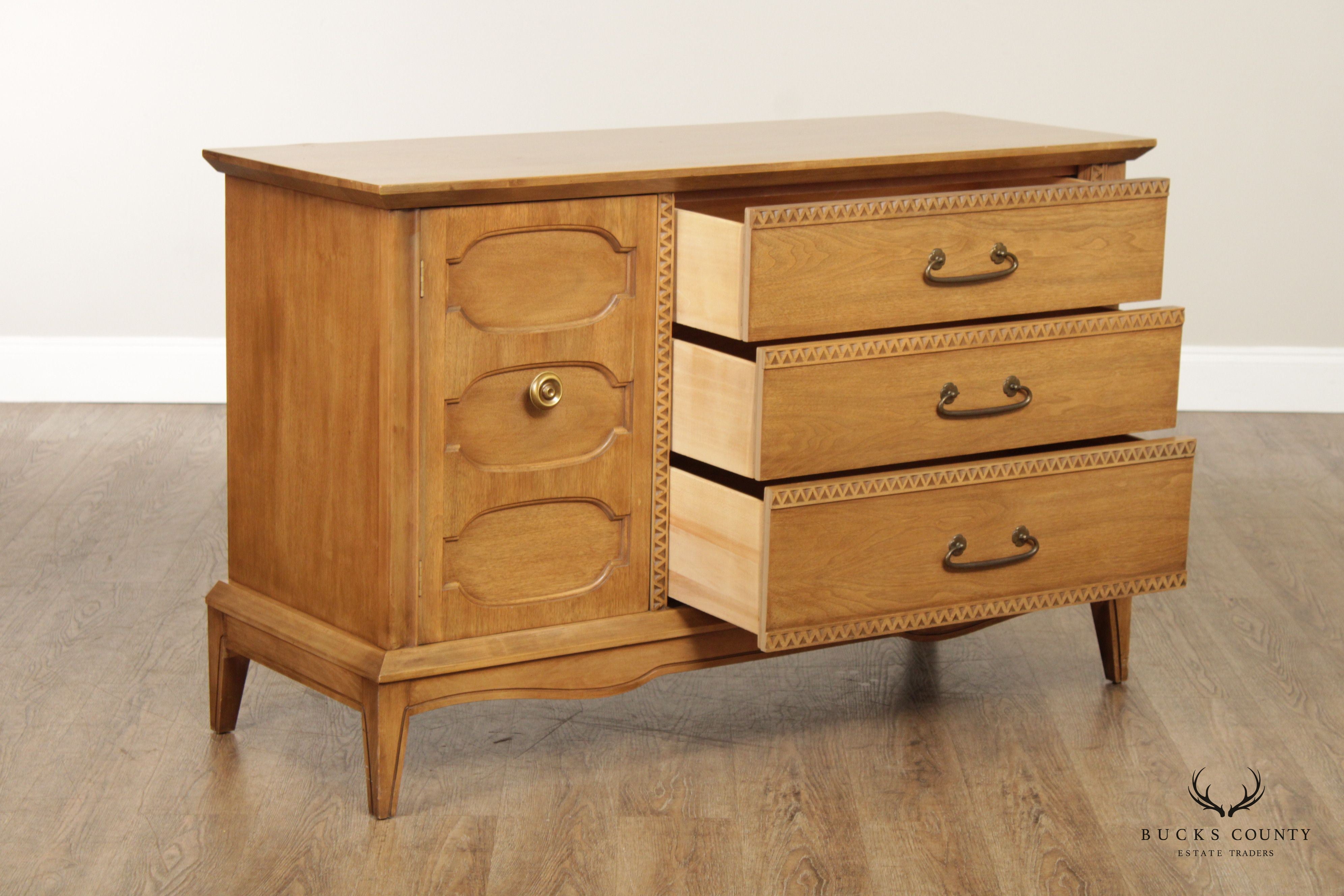 Mid Century Modern Walnut Credenza or Chest