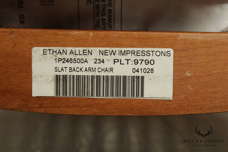 Ethan Allen New Impressions Spindle Back Armchair