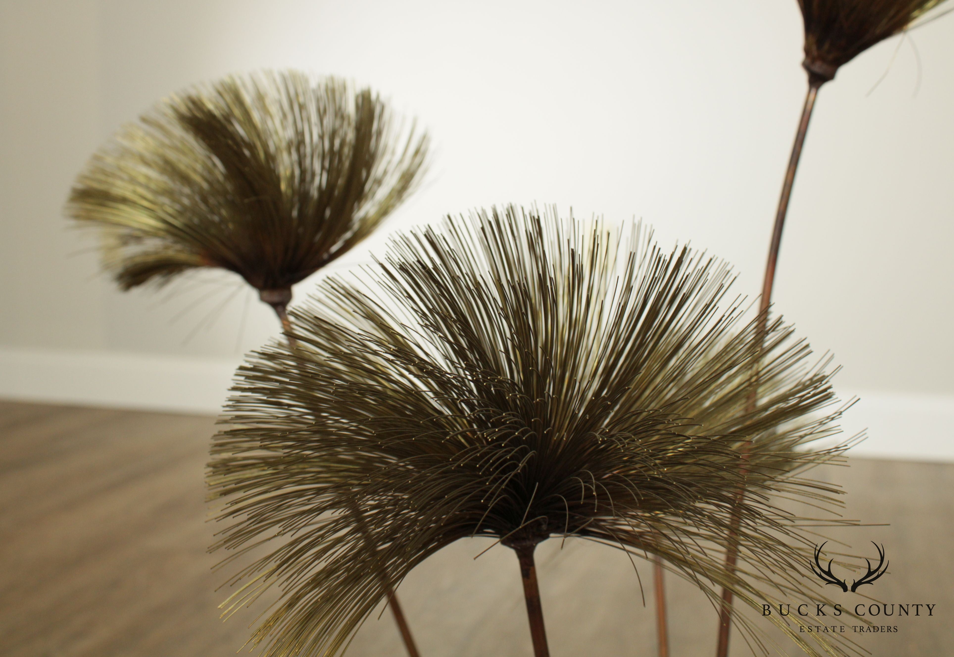 John Steck "Desert Flowers" Mid Century Modern Brutalist Sculpture