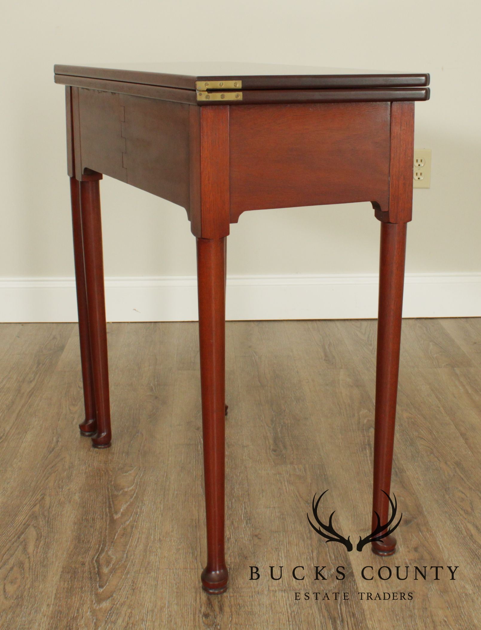 Marquart Reproductions Custom Mahogany Queen Anne Game Table