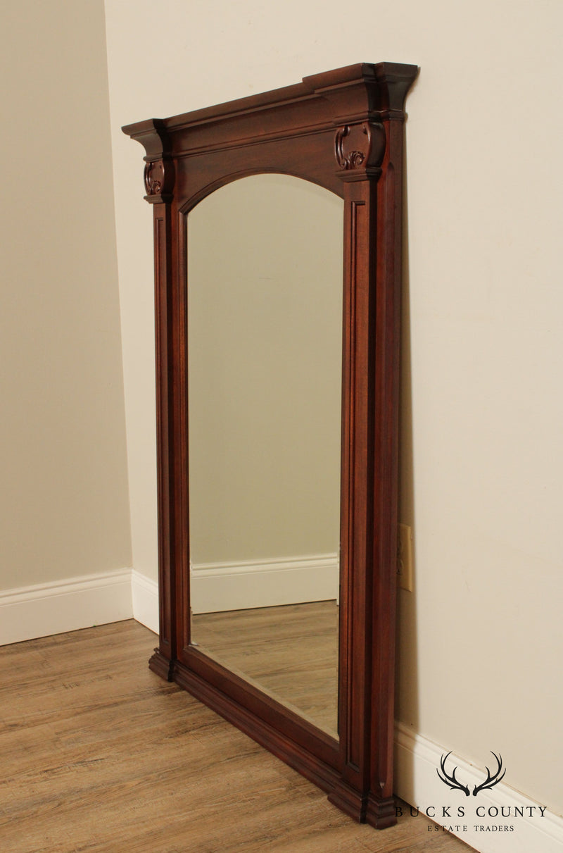 Thomasville 'Country Inns and Back Roads' Empire Style Mahogany Wall Mirror