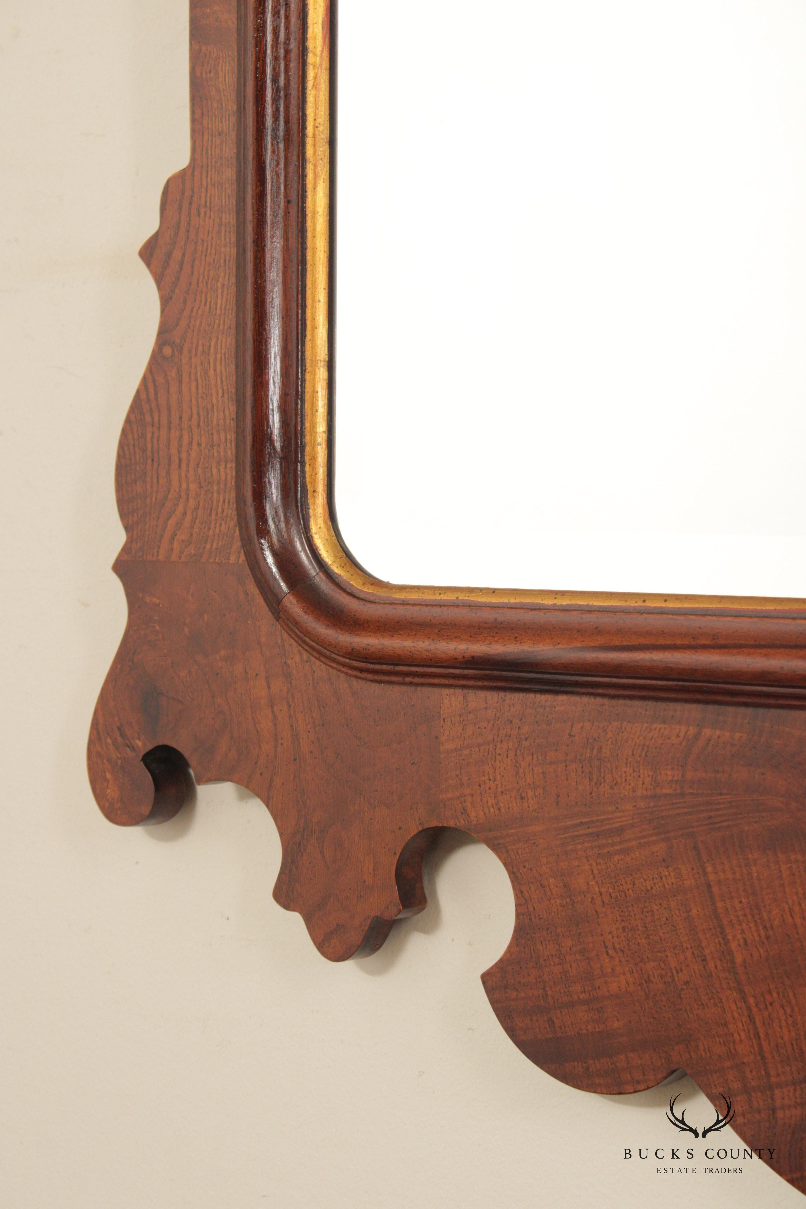 Henredon Chippendale Style Carved Mahogany 'Aston Court' Mirror