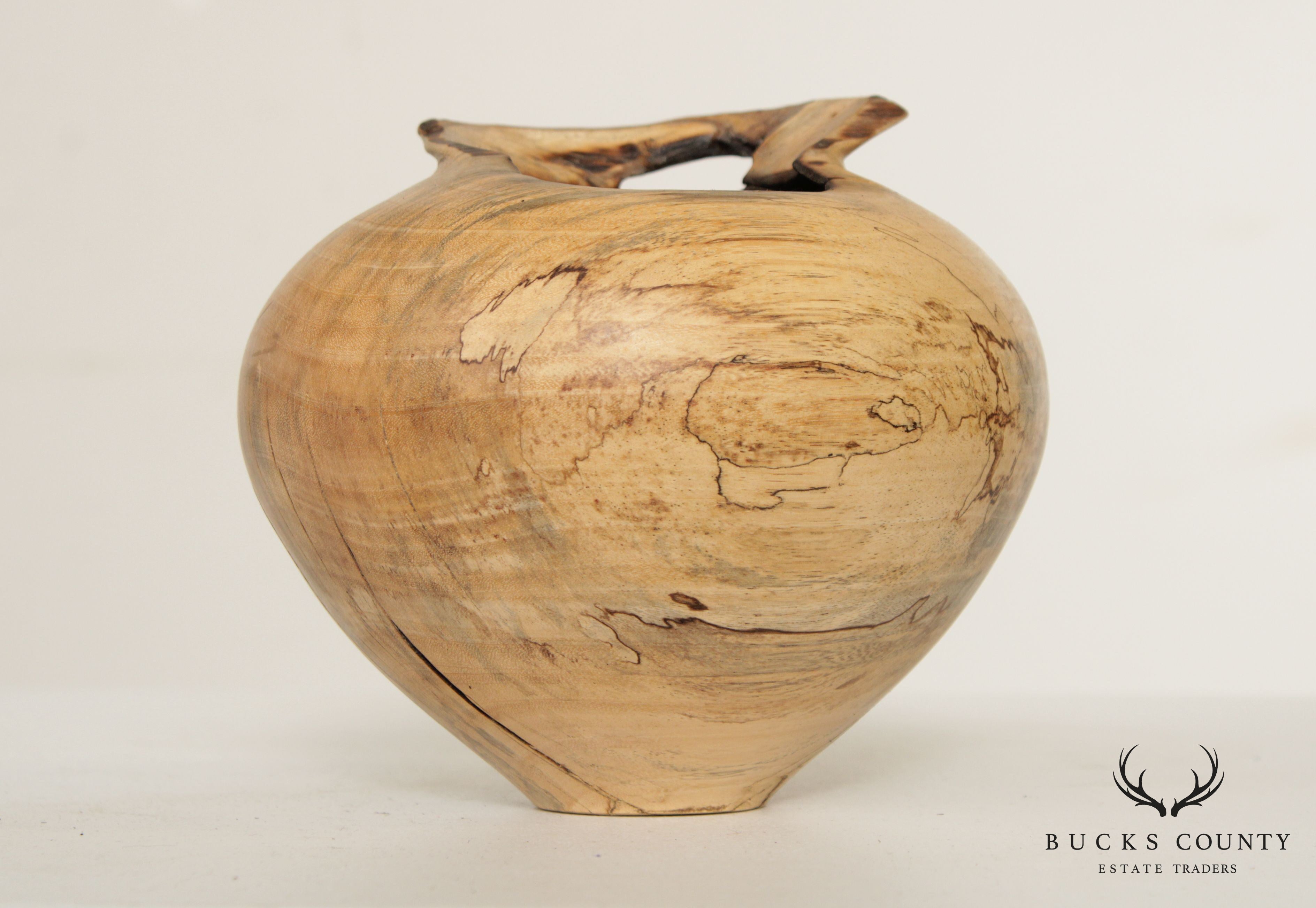 Studio Burlwood Wooden Vase