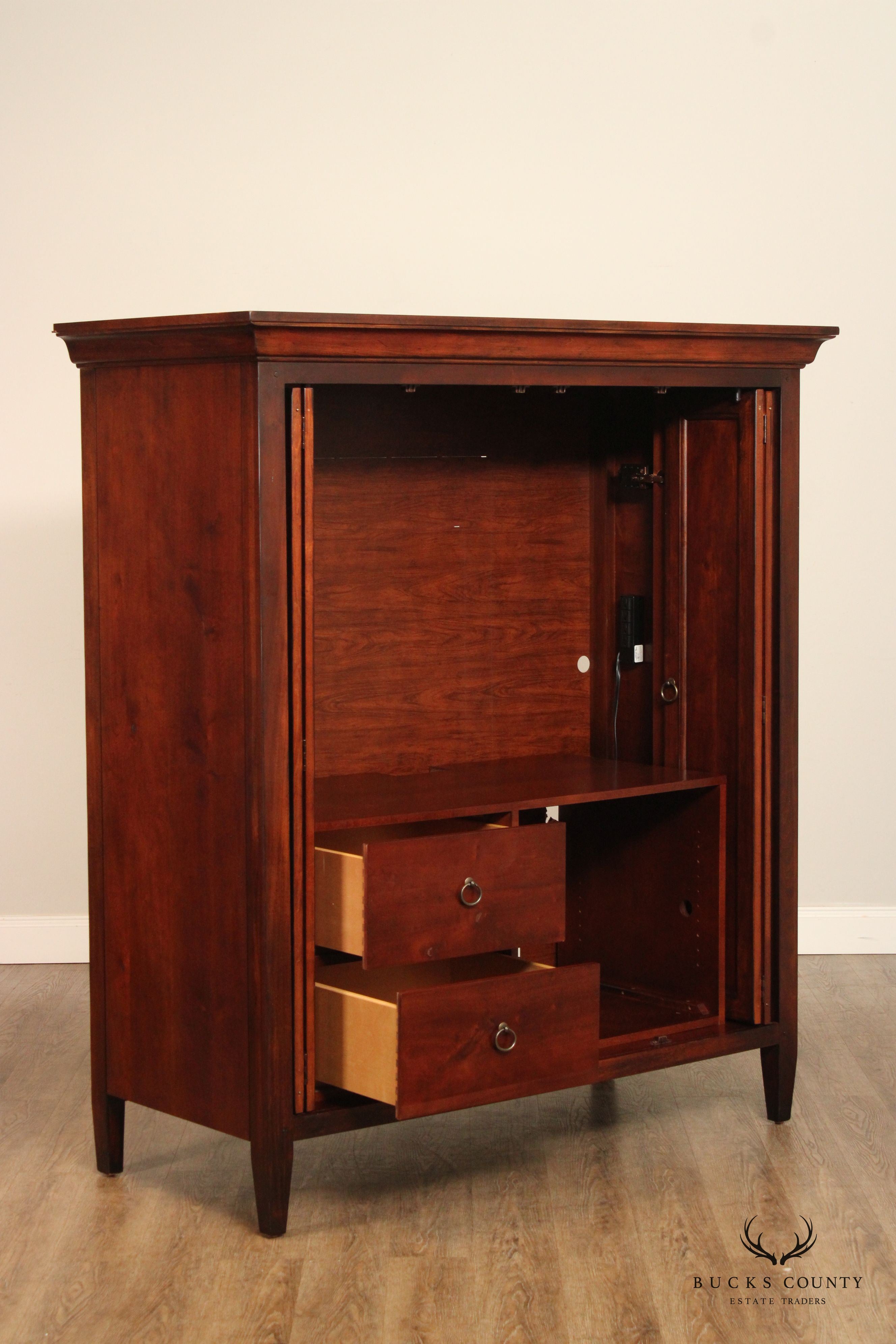 Hooker Furniture Transitional Style Entertainment Cabinet