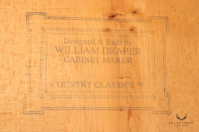 William Draper 'Country Classics' Pine Corner Cupboard