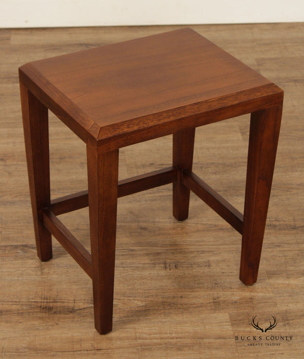 Crate & Barrel Contemporary Wood End Table