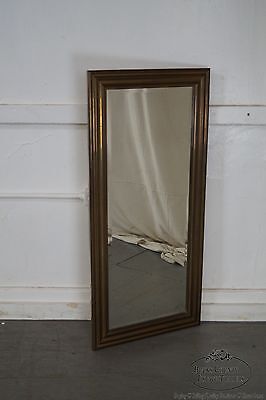 Quality Heavy Brass Frame OG Style Beveled Wall Mirror
