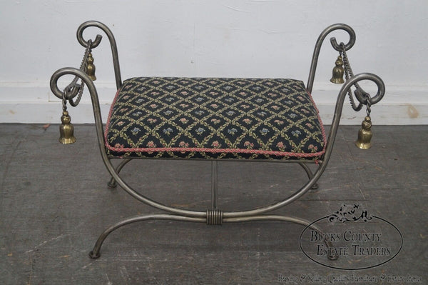 Quality X Base Curule Bench