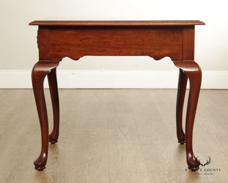 Knob Creek Queen Anne Style Cherry Side Table