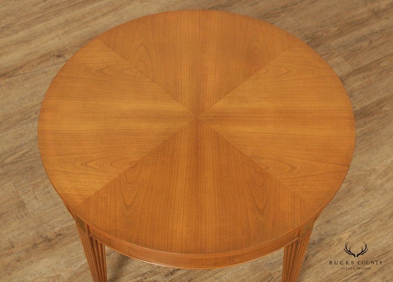 Baker Furniture French Directoire Style Round Coffee Table