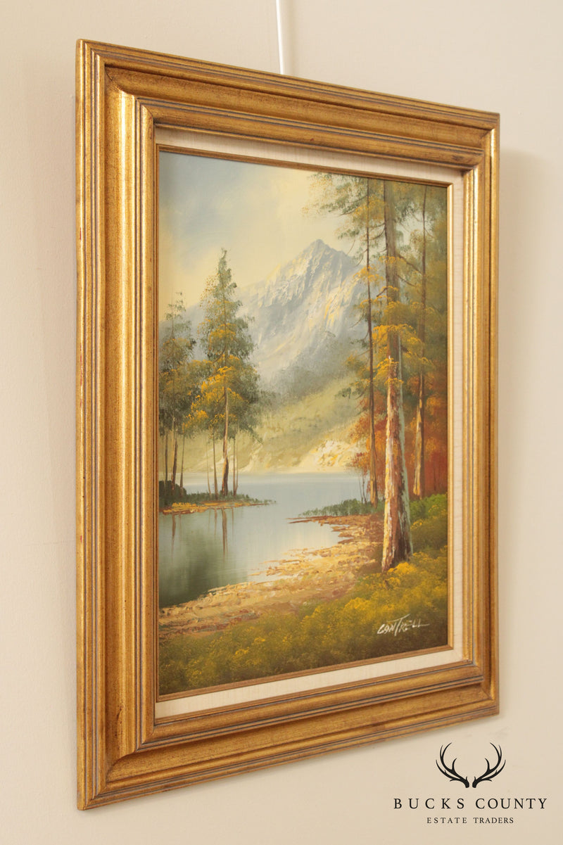 Phillip Cantrell Rocky Mountain Landscape Original Painting