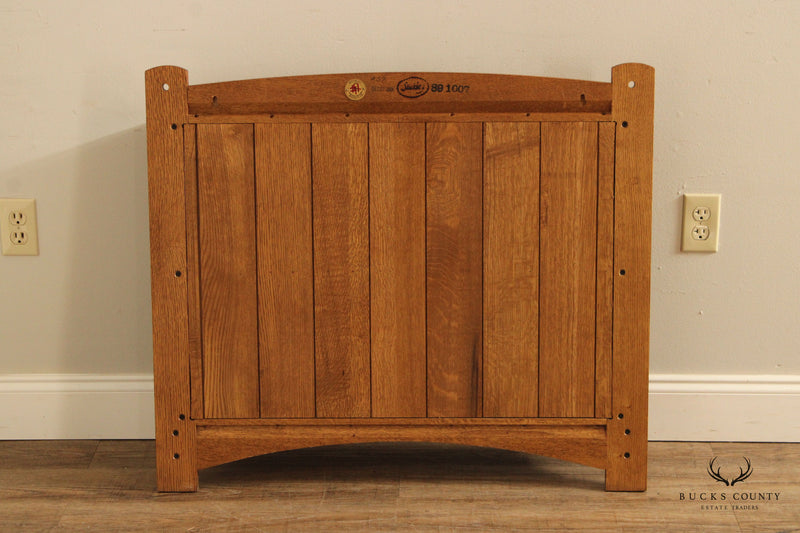 Stickley Mission Collection Oak Hanging Wall Shelf