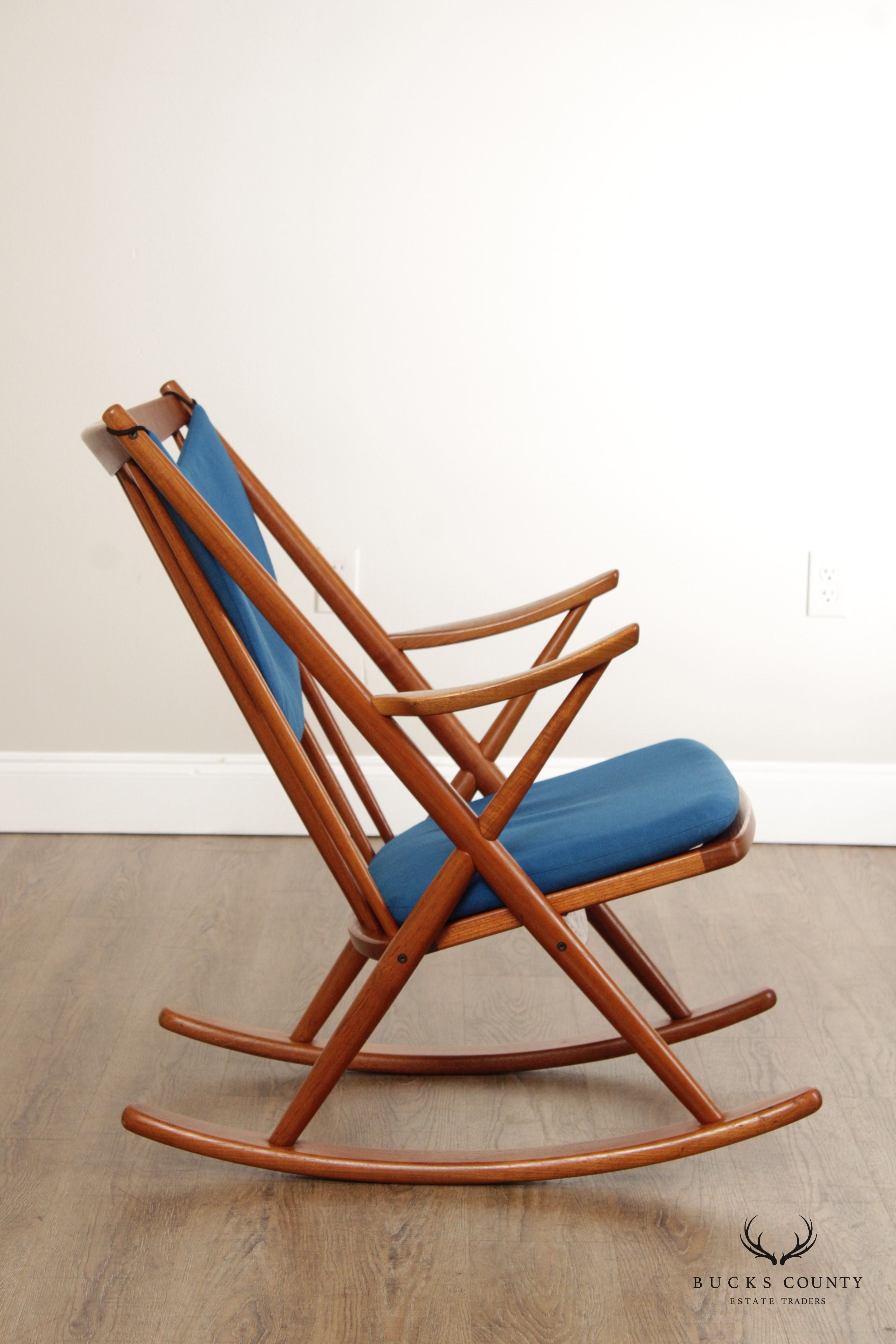 Bramin Møbler Danish Modern Teak Rocker