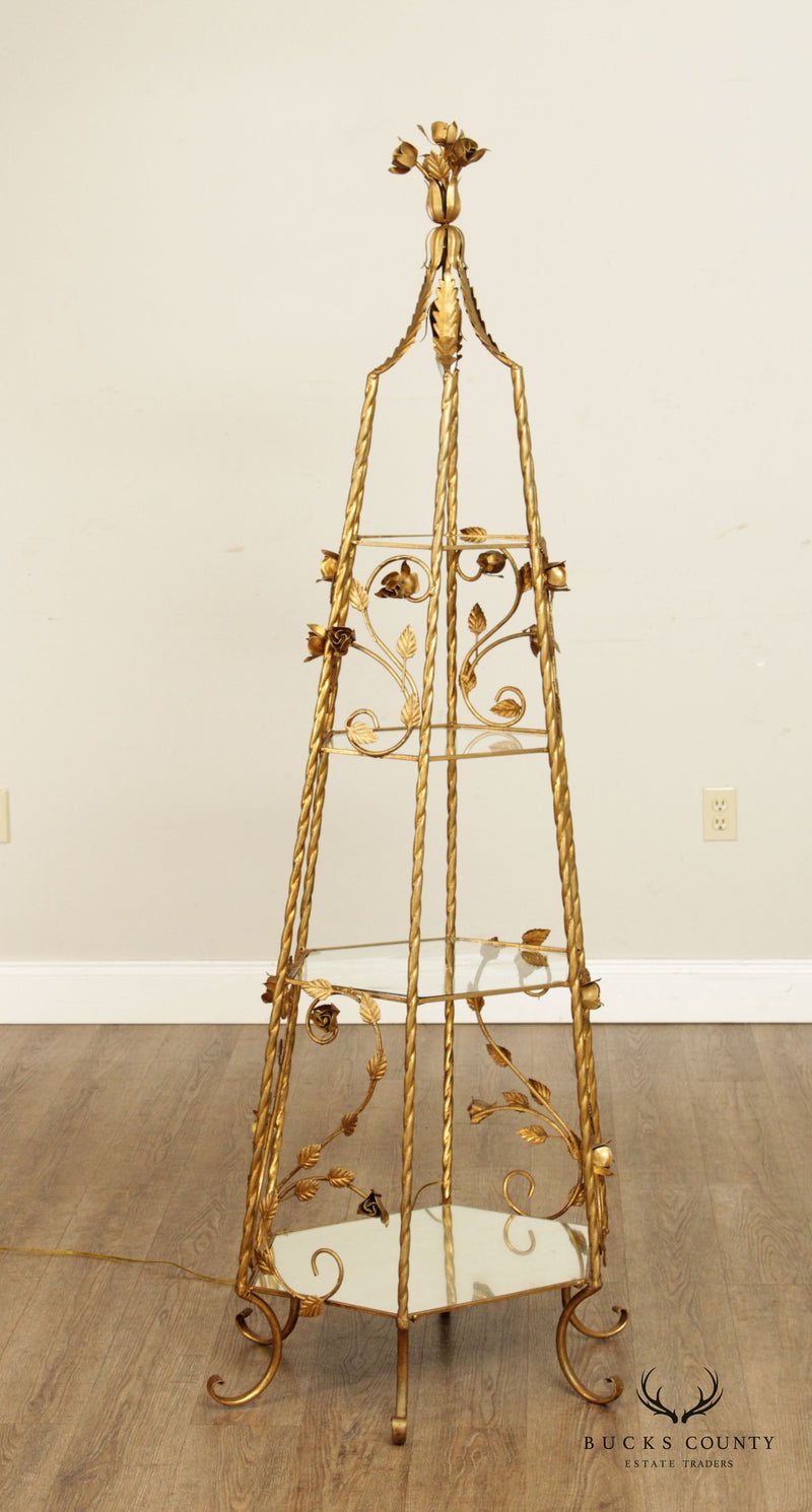 Victorian Style Cast Iron Three-Tier Plant Stand or Small Etagere – Bucks  County Estate Traders