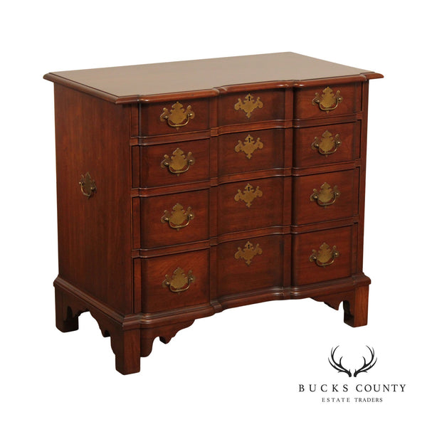 Pennsylvania House Chippendale Style Cherry Block Front Chest of Drawers