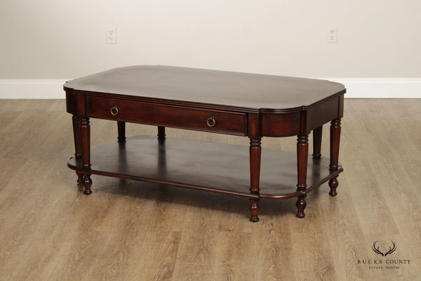 Lane Country Living Collection Two-Tier Cherry Coffee Table