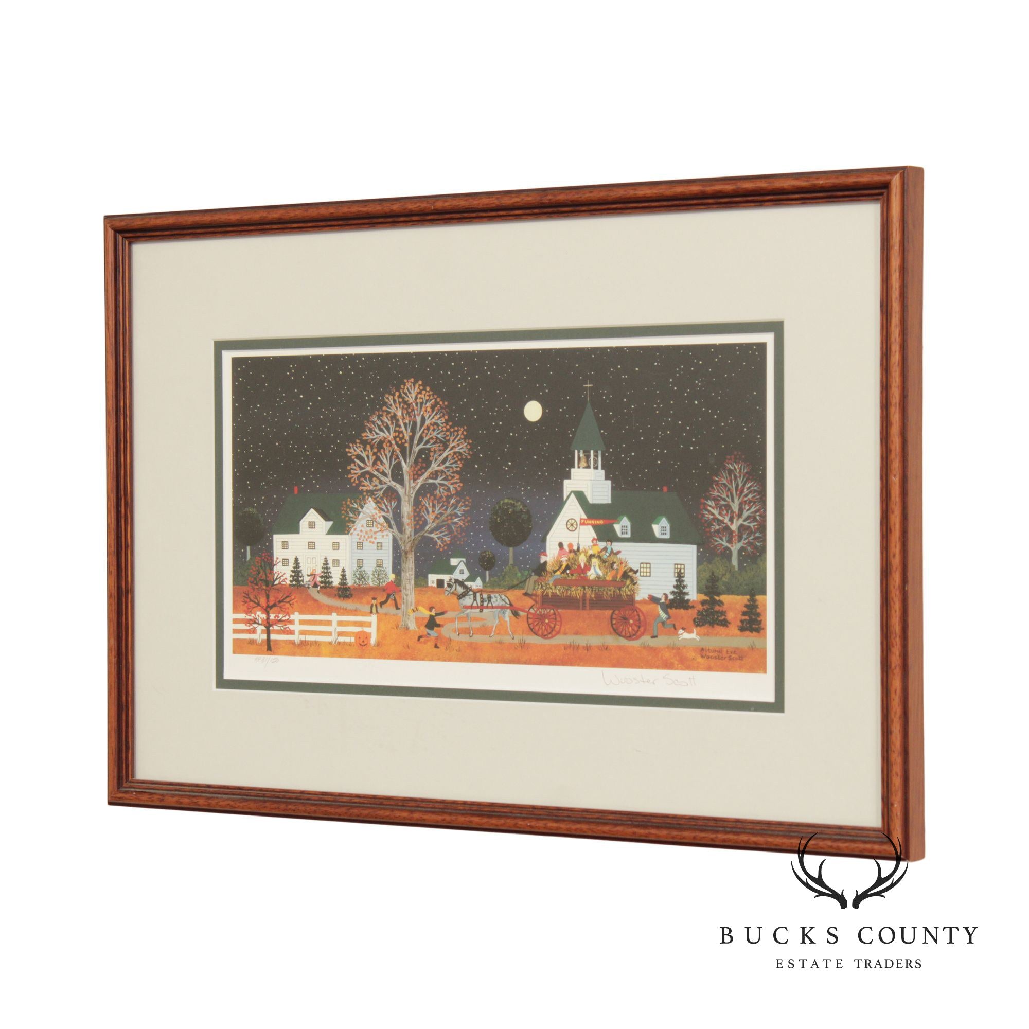 Jane Wooster Scott 'Autumn Eve' Limited Edition Art Print