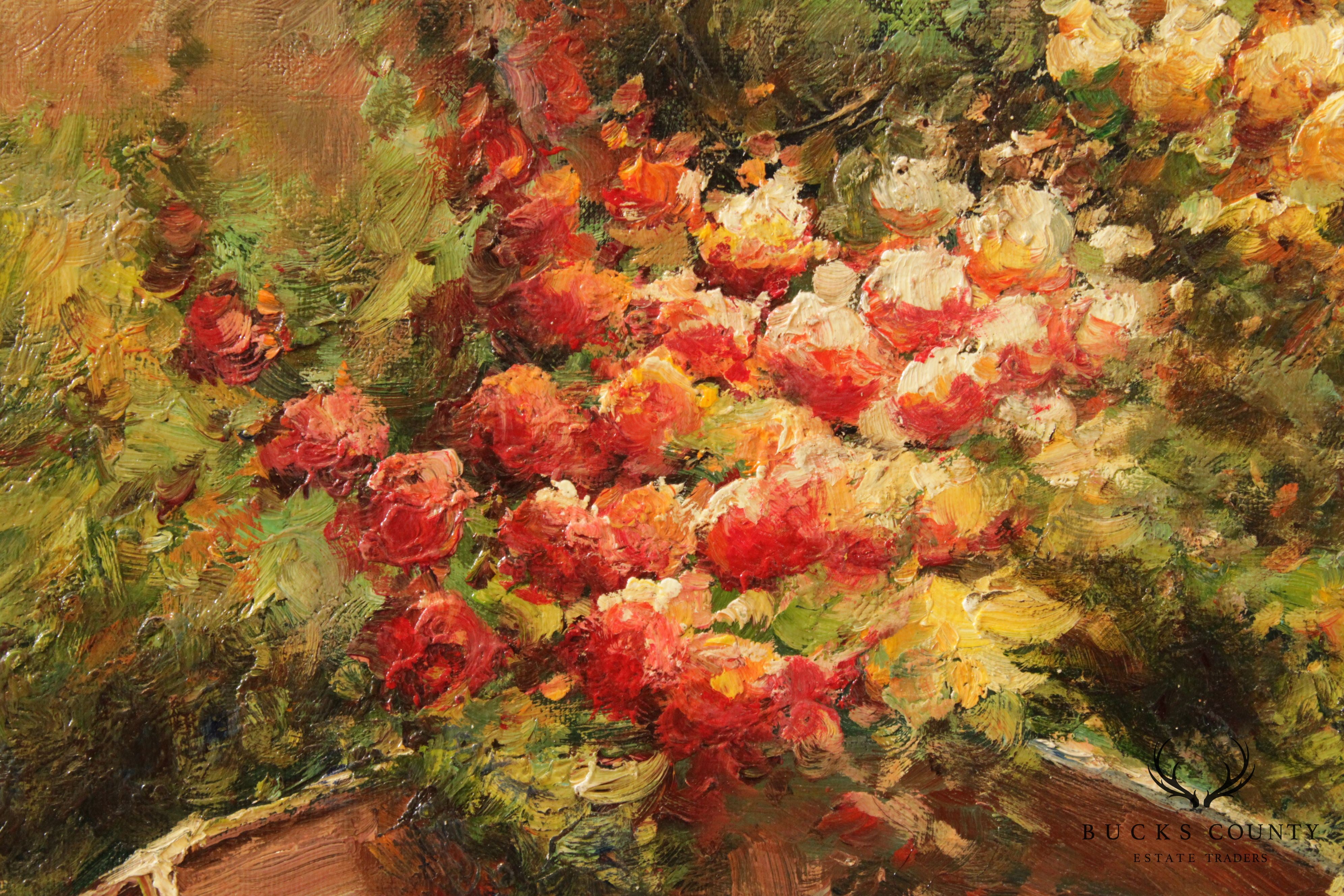 Prestige Arts Flower Garden Still Life Painting