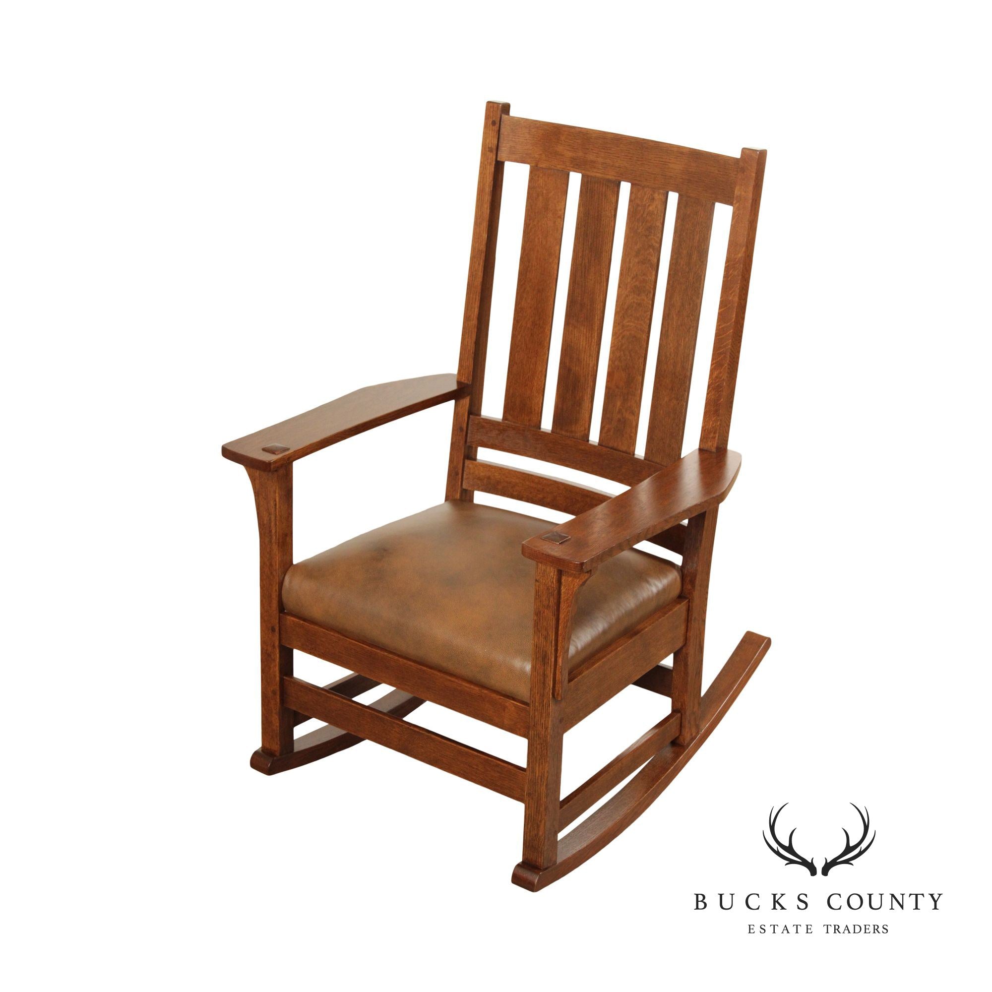 Stickley Mission Collection Oak Chapel Street Rocker