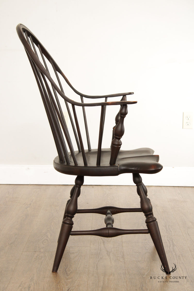 Tubb Early American Style Painted Windsor Armchair