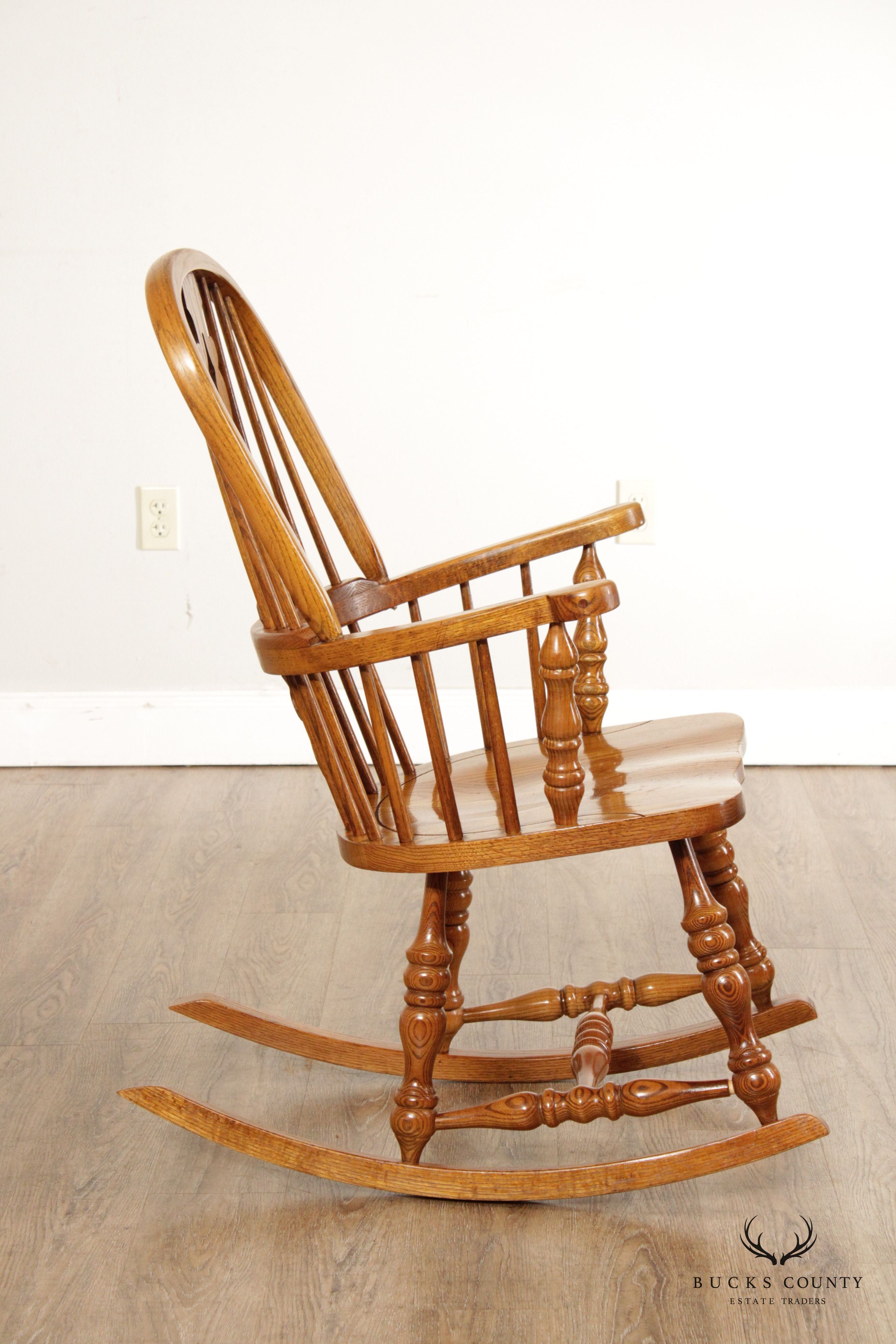 Virginia House Vintage Oak Rocking Chair